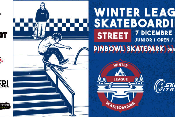 Winter League Skateboarding 2025/26: il Pinbowl apre la stagione!