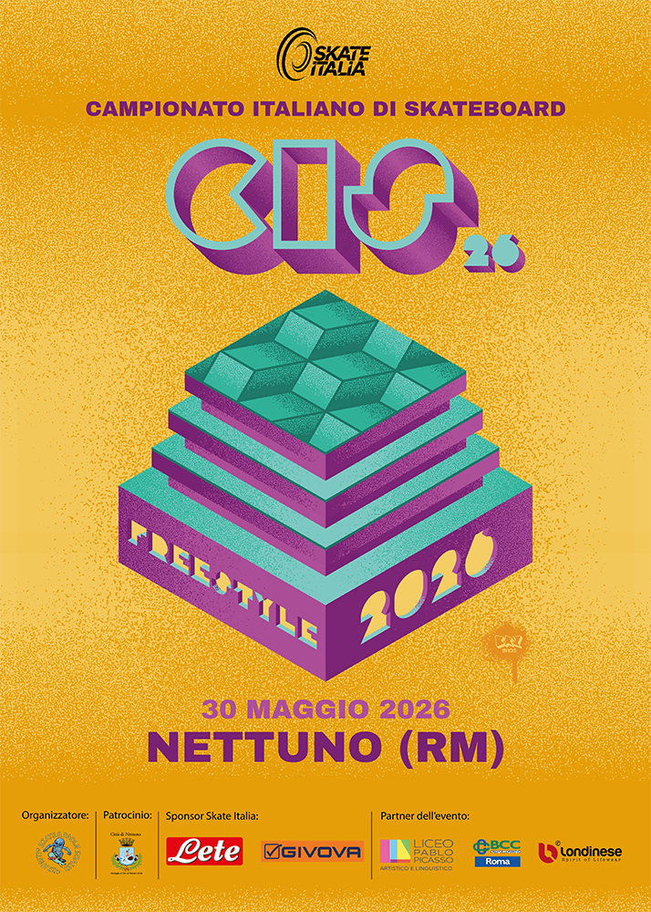 Poster CIS Freestyle con loghi